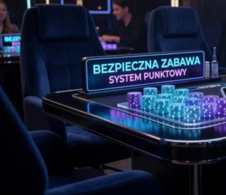 Bezpieczna neonowa atrakcja stołowa Novapolastel z rozrywką offline